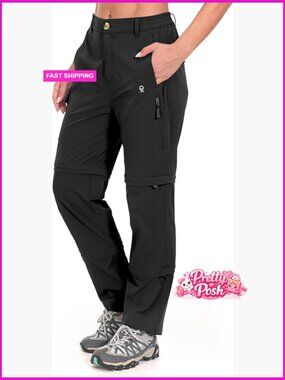 Stretch Convertible Zip Off Quick Dry Hiking Pants